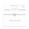 Silver Bracelets for 16th 18th 21st 30th 40th 50th 60th Birthday Bracelet Gift