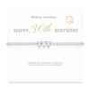 Silver Bracelets for 16th 18th 21st 30th 40th 50th 60th Birthday Bracelet Gift