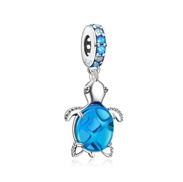 S925 Silver Turtle Charm