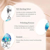 S925 Silver Blue Jellyfish charm