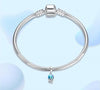S925 Silver Blue Jellyfish charm