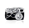 S925 Silver Camera Charm