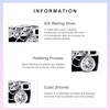 S925 Silver Camera Charm