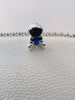 S925 Silver Spaceman With Blue Heart Charm For Bracelet
