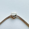 S925 Silver Girlfriend Charm Heart Bead For Bracelet