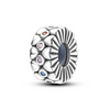 S925 Silver Hearts Spacer Charm Stopper Charm For Bracelet