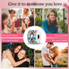 S925 Silver Colourful Hearts Clip Charm For Bracelet