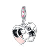 S925 Silver Cats Charm