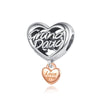 S925 Silver Family Charms For Bracelet and Necklace
