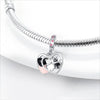 S925 Silver Cats Charm