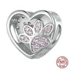 S925 Silver Personalised Heart Shaped Engraving Letter Charm