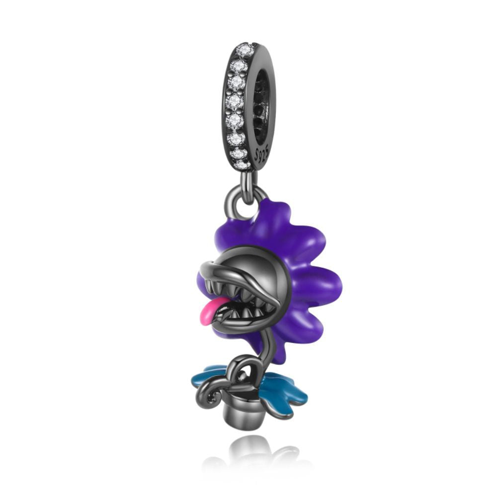 S925 Silver Corpse Flower Charm