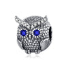S925 Silver Owl Charm