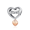 S925 Silver Family Charms For Bracelet and Necklace