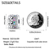 S925 Silver Flower Clip Charm For Bracelet