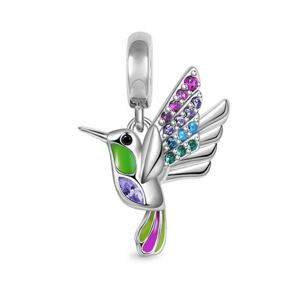 Hummingbird Pendant Dangle Charm