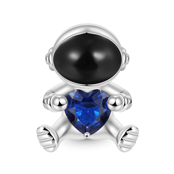 S925 Silver Spaceman Charm