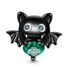 S925 Silver Bat Charm
