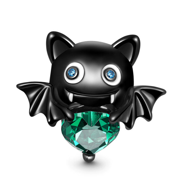 S925 Silver Bat Charm