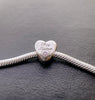 S925 Silver Big Sister Charm Heart Bead For Bracelet