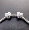 S925 Silver Heart Dad Charm Bead For Bracelets