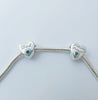 S925 Silver Heart Dad Charm Bead For Bracelets
