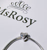 S925 Silver Daughter in Law Charm Heart Bead For Bracelet