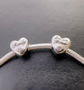 S925 Silver Heart Family Charm Bead For Bracelets