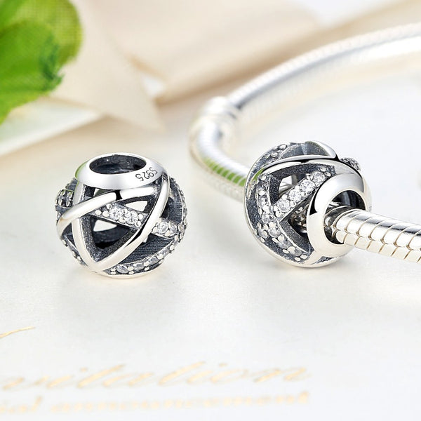 S925 Silver Galaxy Charm