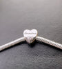 S925 Silver Grandma Charm Heart Bead For Bracelet