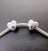 S925 Silver Heart Grandpa Charm Bead For Bracelets