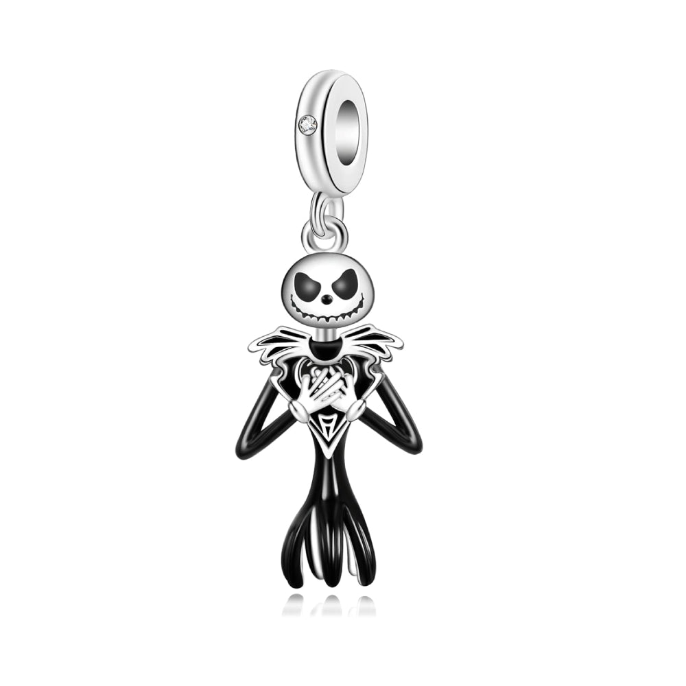S925 Silver Jack Skellington charm