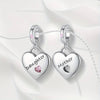 S925 Silver Mother and Daughter Dangle Charm For Bracelet and Necklace