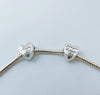 S925 Silver Heart Mum Charm Bead For Bracelets
