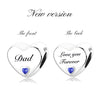 New Women's S925 Sterling Silver Hearts Family Charms For Bracelets