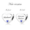 New Women's S925 Sterling Silver Hearts Family Charms For Bracelets