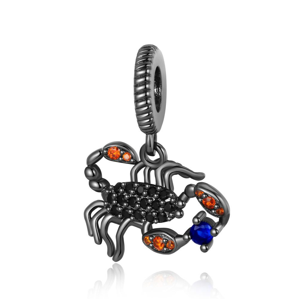 S925 Silver Scorpion Charm