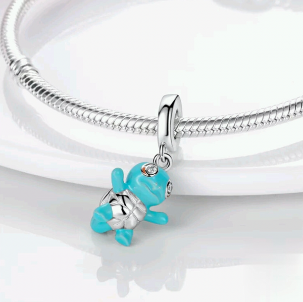S925 Silver Turtle Charm