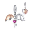 MsRosy I Love You Charm Key to My Heart Dangle Charm - msrosy