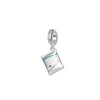 S925 Silver Cartoon Cute Candy Bag Charm Snack Bag DIY Charm For Bracelet and Necklace