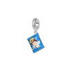 S925 Silver Cartoon Cute Candy Bag Charm Snack Bag DIY Charm For Bracelet and Necklace