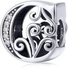 S925 Alphabet 26 Letter Initial Charms For Most Bracelet and Necklace
